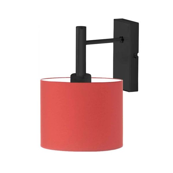 Biały kinkiet ścienny z abażurem AKRA zdjęcie 7