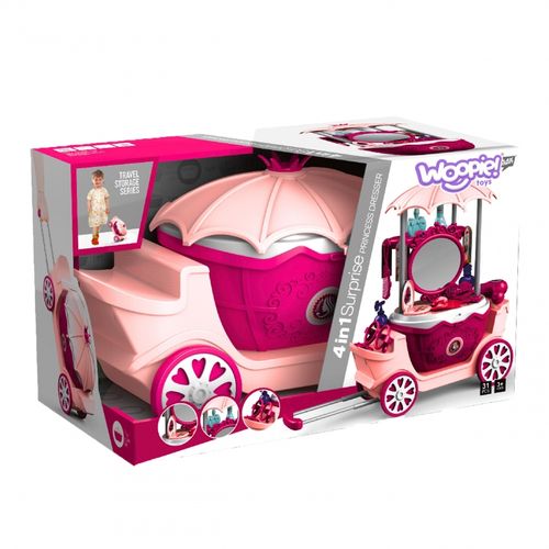 WOOPIE Salon Piękności Urody Toaletka na Kółkach Wózek Wlizka 31 akc. 4w1 na Arena.pl