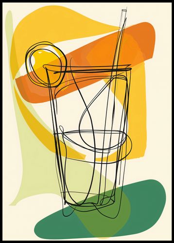 Plakat 67,5x95cm Koktajl Artystyczny na Arena.pl