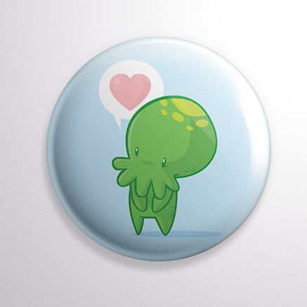 Przypinka Cthulhu na Arena.pl