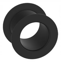 TULEJE WENTYLACYJNE DO DRZWI OKRĄGŁE CZARNE