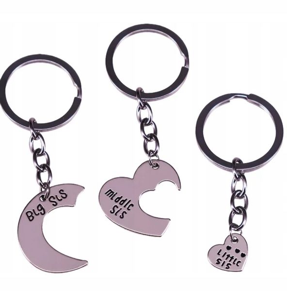 Brelok Trio Sisters Triangle Serce Przyjaciółki zdjęcie 2