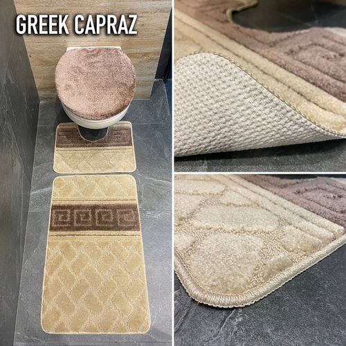 KOMPLET 3-CZĘŚCIOWY DYWANIKÓW ŁAZIENKOWYCH na Arena.pl