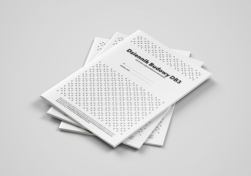 Dziennik budowy DB3 A4 10 stron NOWY WZÓR na Arena.pl