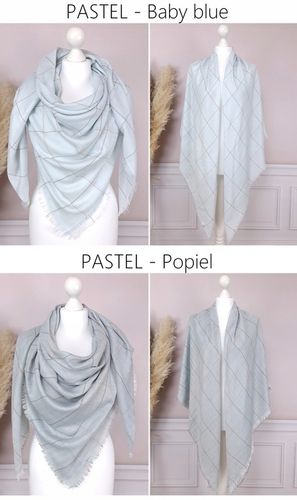 PAREO CHUSTA PLAŻOWA FRĘDZLE narzutka BOHO KOLORY na Arena.pl