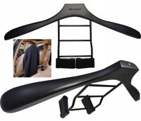 DREWNIANY WIESZAK DO AUTA SAMOCHODU NA GARNITURY PŁASZCZE SOLIDNY PORZĄDNY