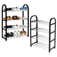 Półka Szafka na Buty Obuwie Regał Stojak Organizer Stojący 4 Poziomy