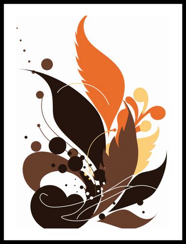 Plakat 40x55cm Ognie Jesienne na Arena.pl