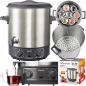 SENCOR Warnik Garnek do pasteryzacji owoców do 14 słoików 27 l 1800 W