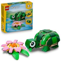 2X LEGO Creator 3 w 1 31377 Żółw i kwiat lilii wodnej