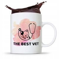 Kubek Dla Weterynarza The Best Vet Prezent Z Nadrukiem Ze Zdjęciem
