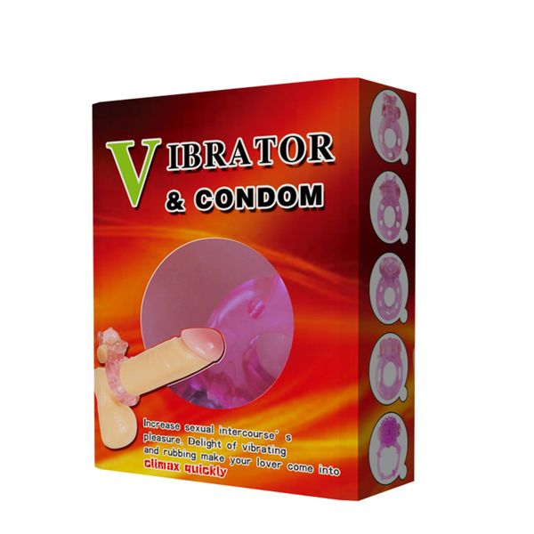 Vibrating Bear Cock Ring – Pink zdjęcie 9