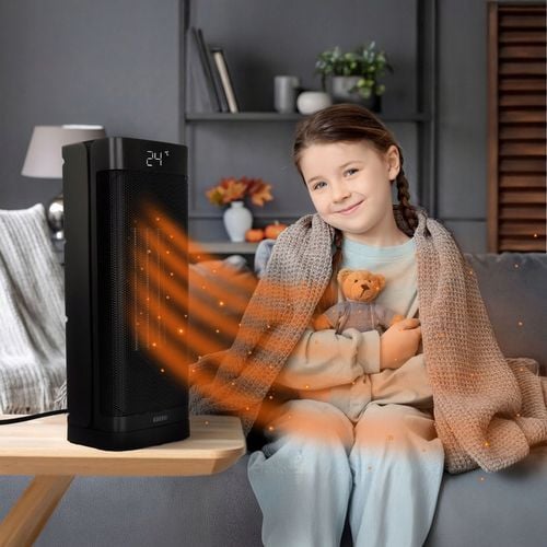 Termowentylator Farelka EBERG NOX Grzejnik elektryczny kolumnowy 2000W na Arena.pl