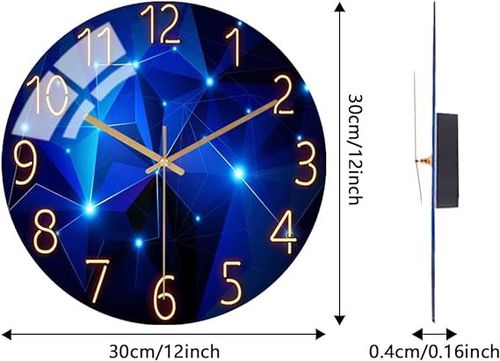 Zegar ścienny galaxy 30 cm szkło hartowane na Arena.pl