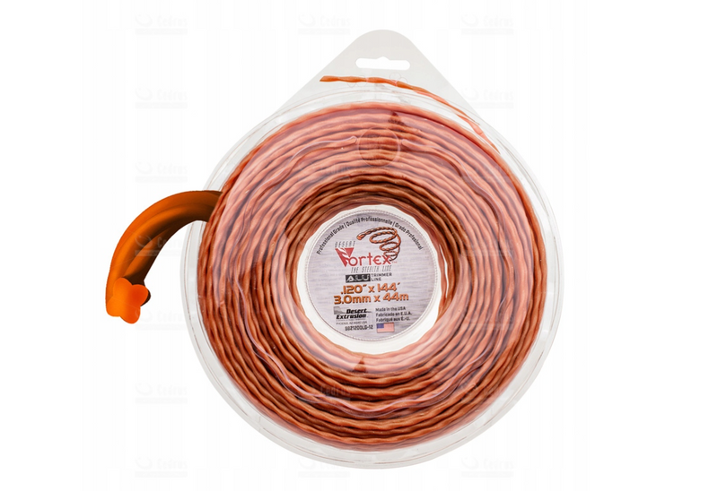 Żyłka tnąca 3.0/44m aluminiowa Vortex bl. zdjęcie 1