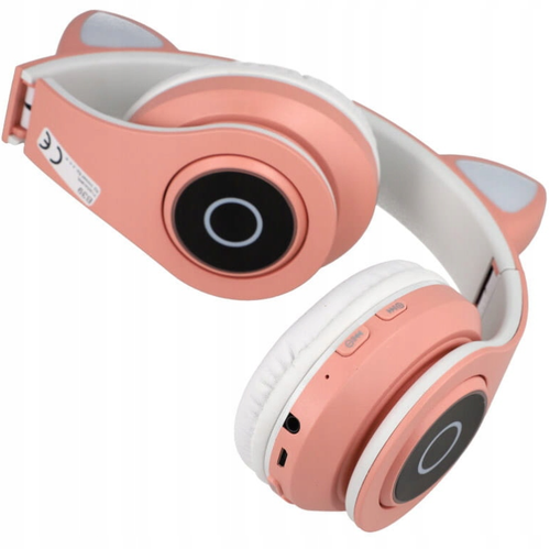 Słuchawki bluetooth B39 różowe na Arena.pl