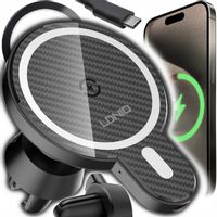 Uchwyt na Telefon do Kratki Nawiewu ładowarka indukcyjna iPhone Magsafe 15W