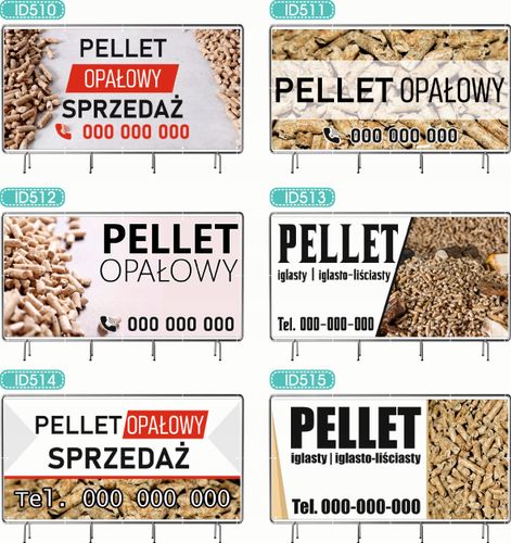 BANER REKLAMOWY 130x80cm oczkowany projekt w cenie DREWNO KOMINKOWE na Arena.pl