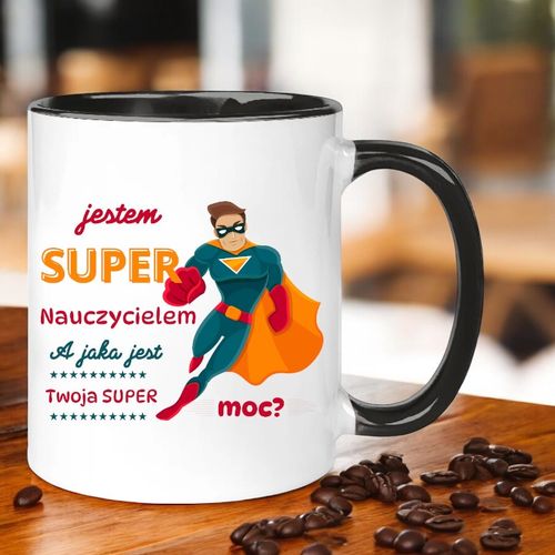 KUBEK Z NADRUKIEM ŚMIESZNY PREZENT DZIEŃ NAUCZYCIELA WYCHOWAWCY na Arena.pl