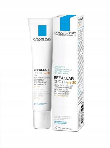 EFFACLAR DUO + krem zwalczający niedoskonałości 40 ml La roche na Arena.pl