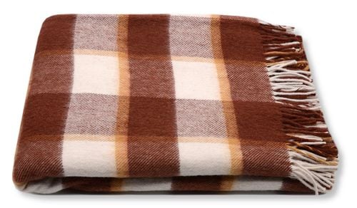 Koc Wełniany 150X200 Krata 18738 na Arena.pl