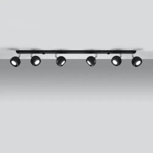 Plafon OCULARE 6L czarny na Arena.pl