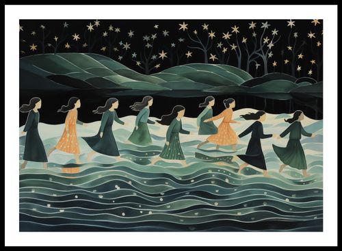 Plakat 66,5x46,5cm Nocna Procesja na Arena.pl