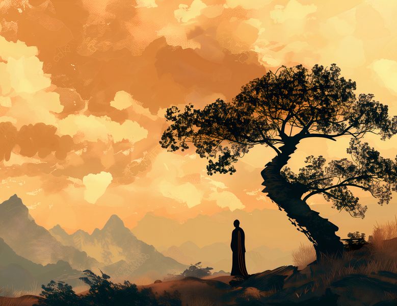 Plakat 65x50cm Zen zdjęcie 1