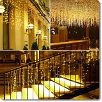 SOPLE FLASH 300 LED ZEWNĘTRZNE BIAŁE CIEPŁE CHOINKOWE lampki z Flashem