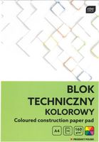 blok techniczny a4/10k kolor 160g barw.w mas. a'10