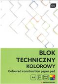 blok techniczny a4/10k kolor 160g barw.w mas. a'10