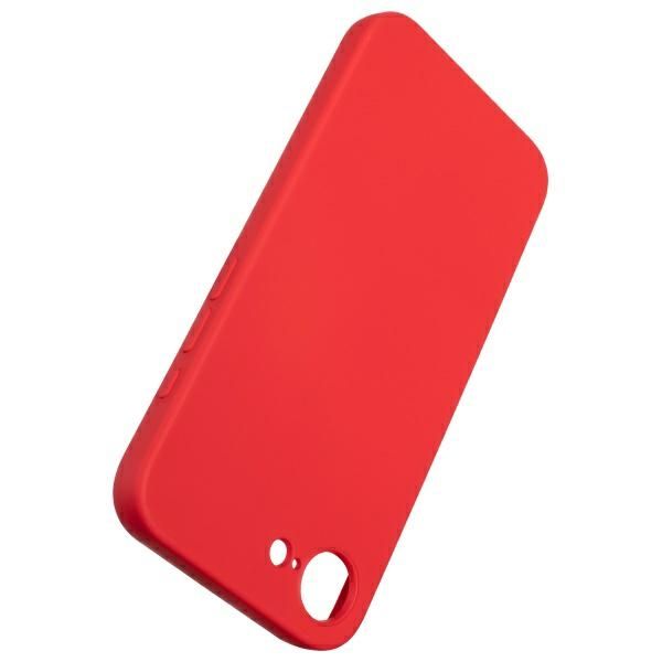 etui beline silicone iphone 16e czerwone /red zdjęcie 4