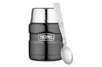 THERMOS KING 470ml TERMOS OBIADOWY z łyżką 470ml SZARY SK3000GR