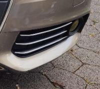 Audi A4 B8 - Listwy CHROM GRILL Zderzak Atrapa
