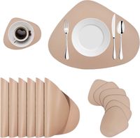 Podkładka Kuchenna pod Talerz Kubek Skórzany 12szt