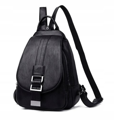 PLECAK DAMSKI PLECACZEK MIEJSKI DO SZKOŁY PRACY EKO SKÓRA VINTAGE TORBA 2W1 na Arena.pl