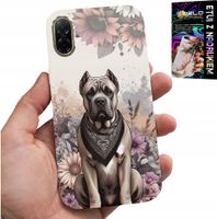 ETUI DO SAMSUNG GALAXY A07 4G - PSIE RASY PSIE WZORY POKROWIEC + FOLIA