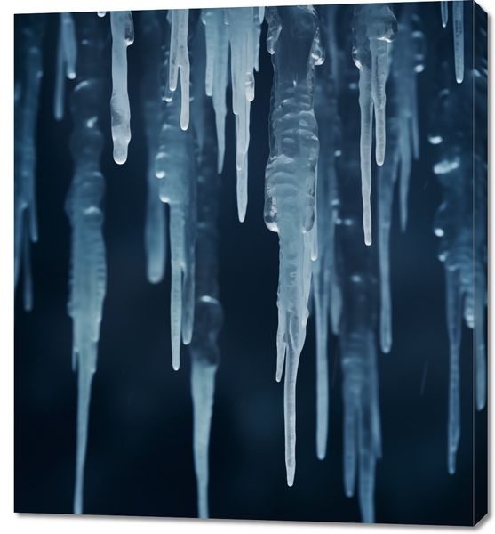 Obraz 90x100cm Zimowy Szept zdjęcie 1