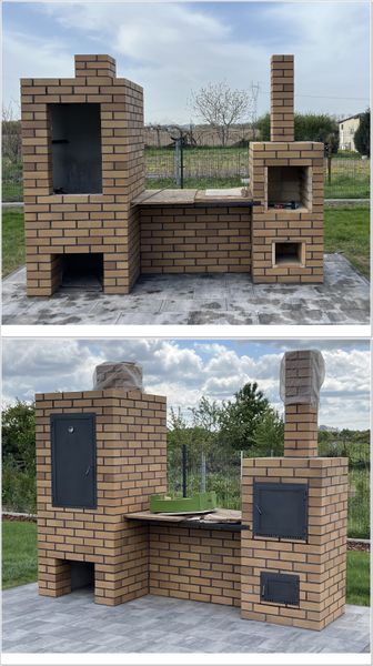 DRZWICZKI DO WĘDZARNI DO PALENISKA OTWARTEGO KOMINKA PIECA NA PIZZE zdjęcie 5