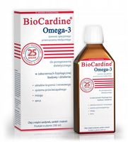 BioCardine Omega-3 Płyn EPA DHA 200ml