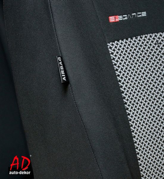 Uniwersalne pokrowce fotele przód ELEGANCE 1+1 P2 do Audi A1 I II zdjęcie 3