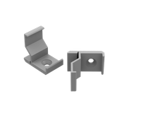 Uchwyt szary do profili GLC1 grey clips