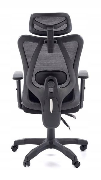 ERGONOMICZNY fotel obrotowy RAMOS czarny regulowany zdjęcie 5