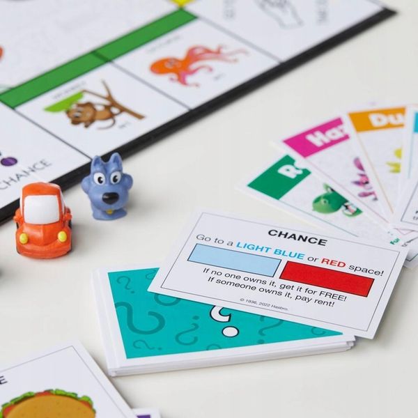 HASBRO GRA MONOPOLY JUNIOR 2W1 DWUSTRONNA PLANSZA POLSKA WERSJA F8562 zdjęcie 3