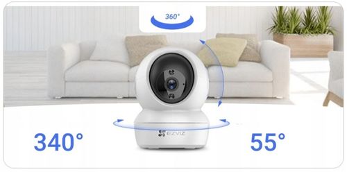 Kamera obrotowa EZVIZ H7c Dual 2K+ 2x 4Mpx AutoTracking Detekcja Aplikacja na Arena.pl