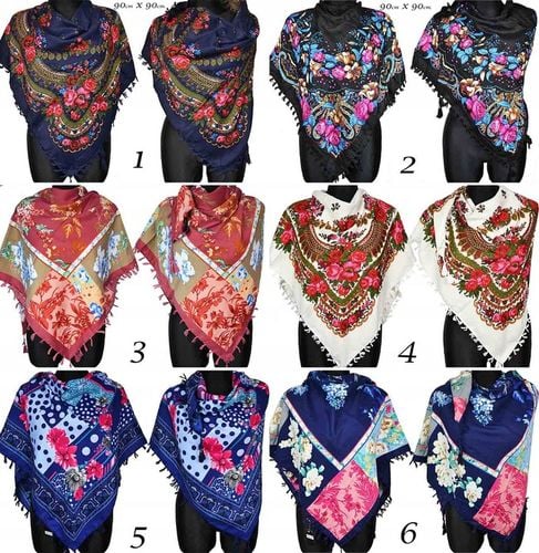 Oryginalna Chusta Ludowa Chusta Góralska Folk na Arena.pl