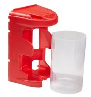 BOX 12CM POJEMNIK ŚRUBKI WKRĘTY CZERWONY WYJMOWANY