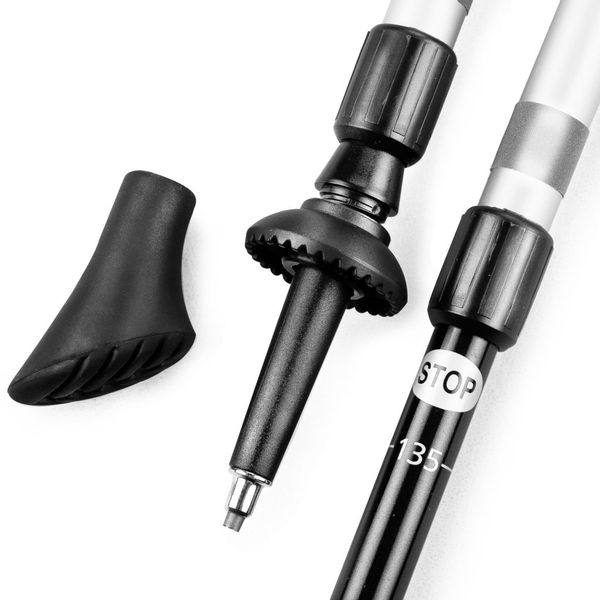 Spokey MEADOW - Kije Nordic Walking; 105-135 cm zdjęcie 8