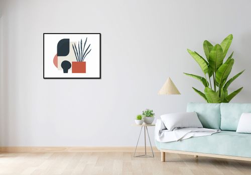 Plakat 76x60,5cm Zamknięte Myśli na Arena.pl