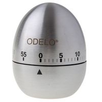 minutnik srebrny jajko 6 x 7,5cm  OD2406